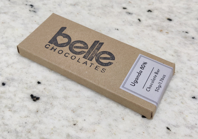 80% Dark Chocolate, Uganda Single Origin